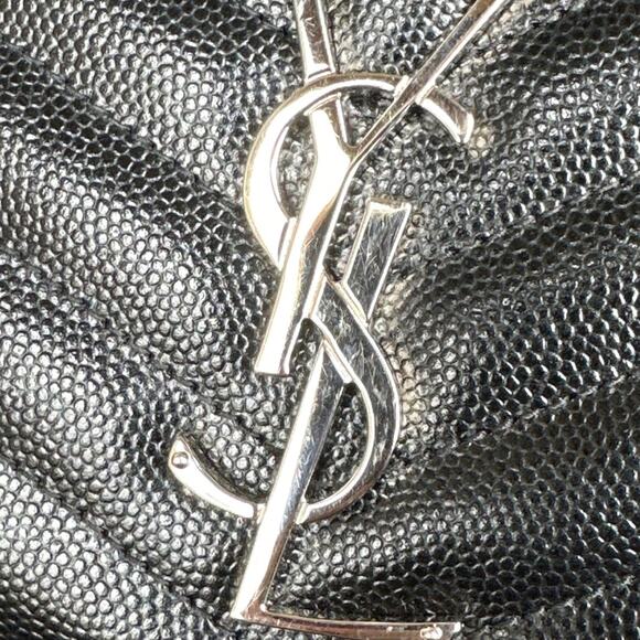 Saint Laurent Classic Monogram Zip Around Wallet - Picture 8 of 8